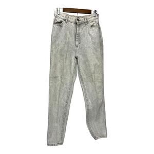 LEE RIVETED 305-5506 WOMENS JEANS Gray Light Wash 12 Med Union Made In The USA